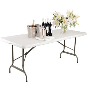 Opvouwbare Tafel met Wit Midden 1,8 m - Bolero