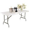 Opvouwbare Tafel met Wit Midden 1,8 m - Bolero