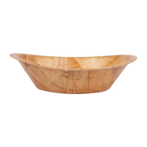 Oval wooden basket small size - Olympia - Fourniresto