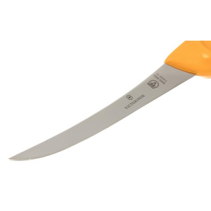 Gebogen Uitbeenmes Met Stijf Lemmet - 160mm - FourniResto