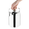 Ice bucket with tongs 1.23L - Olympia - Fourniresto