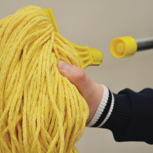 Interchangeable broom handle - Yellow - Scot Young - Fourniresto