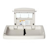 Horizontale Wickeltisch aus Polypropylen - Rubbermaid