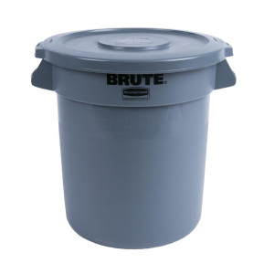 Collecteur Brute Gris- 37,9L - Rubbermaid