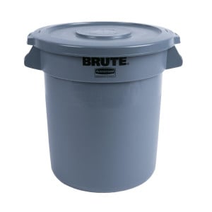 Afvalbak Brute Grijs - 37,9L - Rubbermaid