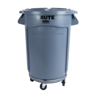 Raw Gray Collector - 121.1 L - Rubbermaid