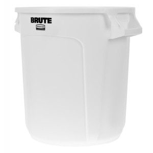 Afvalbak Brute Wit - 37,9L - Rubbermaid