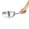 Stainless Steel Saute Pan - Ø 200mm - Vogue