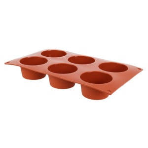 Siliconen Muffinvorm 6 Stuks Formaflex - Pavoni