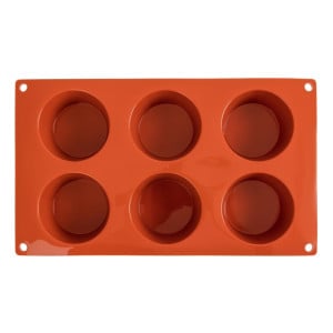 Siliconen Muffinvorm 6 Stuks Formaflex - Pavoni