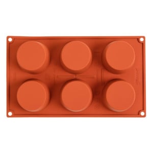 Siliconen Muffinvorm 6 Stuks Formaflex - Pavoni