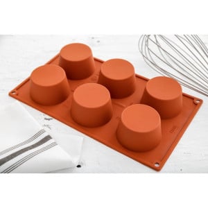 Siliconen Muffinvorm 6 Stuks Formaflex - Pavoni