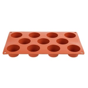 Siliconen 11 mini-muffin vormen Formaflex - Pavoni - Fourniresto