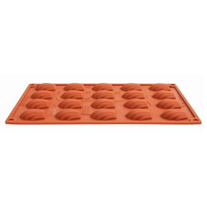 Moule 20 Mini-Madeleines en Silicone Formaflex - GN 1/3 - Pavoni