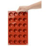 Moule 24 Pomponnettes in Siliconen Formaflex - Pavoni