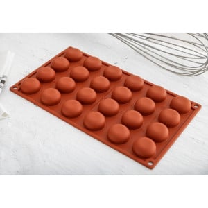 Moule 24 Pomponnettes in Siliconen Formaflex - Pavoni