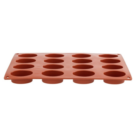 16 Oval Silicone Mould - GN 1/3 - Pavoni