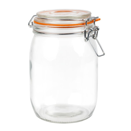 1L clip jar for preserving - Vogue - Fourniresto