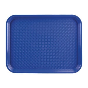 Selbstbedienungs-Tablett Blau 450 x 350 mm - Olympia KRISTALLON - Fourniresto