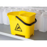 Yellow mop bucket - Jantex - Fourniresto