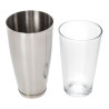 Shaker type Boston en glas 800ml - APS - Fourniresto