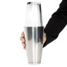 Shaker type Boston en glas 800ml - APS - Fourniresto