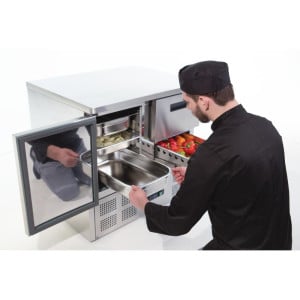 Gekoelde tafel - 240 L - Polar - Fourniresto