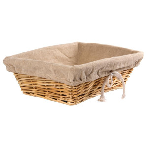 Rectangular Wicker Basket - Olympia