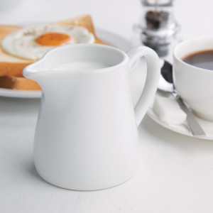 White milk jugs 305ml - Olympia - Fourniresto