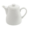 Weiße Teekannen Whiteware 480ml - Olympia - Fourniresto