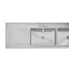 Stainless Steel Sink - W 2400 X D 600mm - Vogue