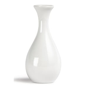 Vase Flasche weiß 125mm - 12er-Pack - Olympia - Fourniresto