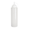 Sausdispenser 1L transparant - Vogue - Fourniresto