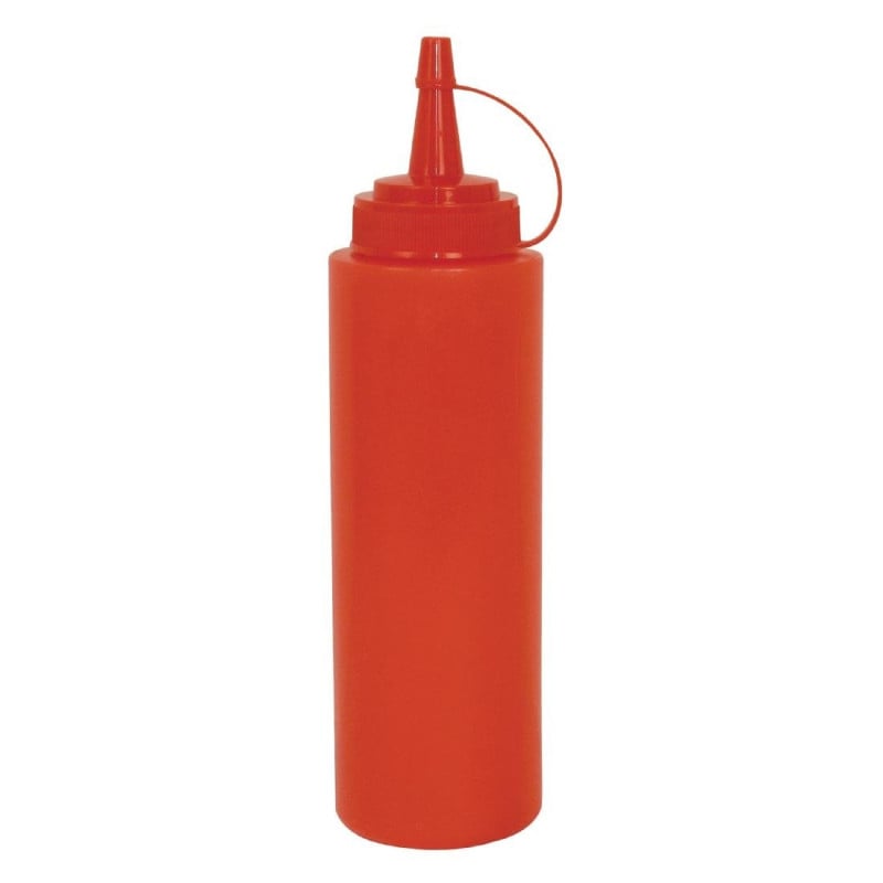 Sausdispenser 1L rood - Vogue - Fourniresto