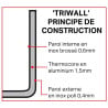 Triple Layer Saucepan Lid Tri Wall - Ø200mm - Vogue