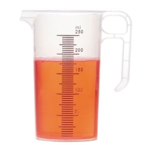 Messbecher aus Polypropylen - 250 ml - Gastronoble