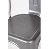 Chairs in Metallic Gray Steel - Set of 4 - Bolero
