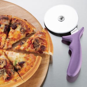 Pizza snijder Hygiplas: 102mm, Paars, Allergenen.