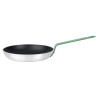 Aluminium Non-Stick Frying Pan with Green Handle Ø 240 mm - Professional Quality Hygiplas