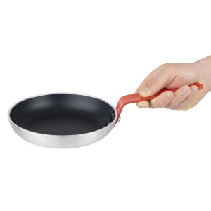 Aluminium Non-Stick Frying Pan Ø 200 mm Red Handle - Hygiplas