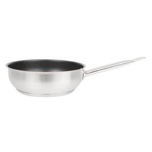 Sauteuse Inox Antiadhésive Vogue Ø 240 mm - Téflon Platinum Plus