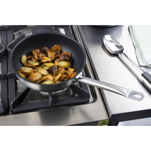 Vogue Stainless Steel Non-Stick Saute Pan Ø 240 mm - Teflon Platinum Plus