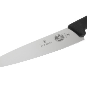 Gekarteld koksmes 190 mm Victorinox: Kwaliteit en precisie