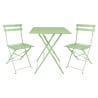 Light Green Steel Folding Chairs - Comfort and Durability