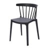 Polypropyleen Stoelen Antraciet - Set van 4: Elegant design en duurzaam comfort