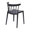 Polypropyleen Stoelen Antraciet - Set van 4: Elegant design en duurzaam comfort