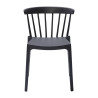 Polypropyleen Stoelen Antraciet - Set van 4: Elegant design en duurzaam comfort