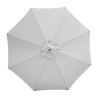 Parasol Rond Gris 3m Bolero - Élégance et Protection UV