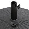 Black 20L Bolero Parasol Base: Stability and practicality