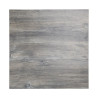 Square Melamine Table Top Grey Bolero 600 mm